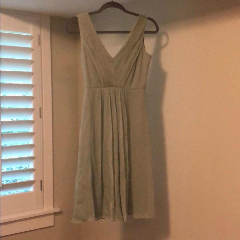 Mint green j.crew Louisa dress